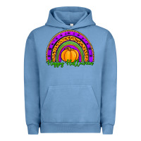Pigment Pebble Blue happy halloween rainbow Urban Hoodie - Jasminsmagicworld