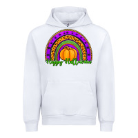 White happy halloween rainbow Urban Hoodie - Jasminsmagicworld