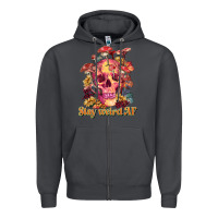 Smoke stay weird af Zipper Hoodie - RanaPortraitStore