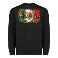 Black Mexico Heavyweight Sweatshirt - RanaPortraitStore