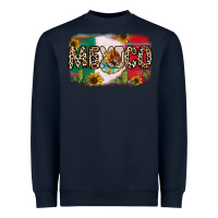 Navy Mexico Heavyweight Sweatshirt - RanaPortraitStore