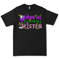Black Pour me something mister Premium Tee - FaDigitalArtStudio