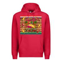 Cardinal cinco de taco paper serape leopard wooden Premium Hoodie - Artiststas