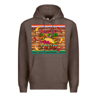 Coffee cinco de taco paper serape leopard wooden Premium Hoodie - Artiststas