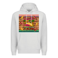 Dove Grey cinco de taco paper serape leopard wooden Premium Hoodie - Artiststas