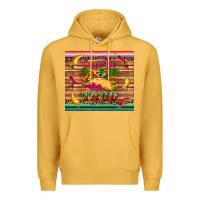 Mustard cinco de taco paper serape leopard wooden Premium Hoodie - Artiststas