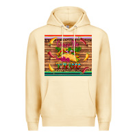 Pina Colada cinco de taco paper serape leopard wooden Premium Hoodie - Artiststas