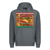Rock cinco de taco paper serape leopard wooden Premium Hoodie - Artiststas