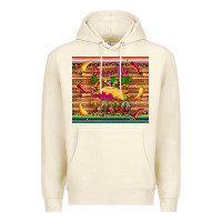 Sandshell cinco de taco paper serape leopard wooden Premium Hoodie - Artiststas