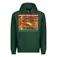 Sports Green cinco de taco paper serape leopard wooden Premium Hoodie - Artiststas