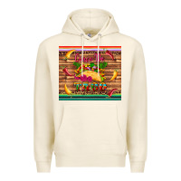 Tofu cinco de taco paper serape leopard wooden Premium Hoodie - Artiststas