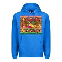 True Royal cinco de taco paper serape leopard wooden Premium Hoodie - Artiststas