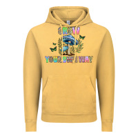 Vintage Mustard grow your own way Vintage Hoodie - CowhideDigitalArt