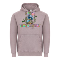Vintage Zinc grow your own way Vintage Hoodie - CowhideDigitalArt
