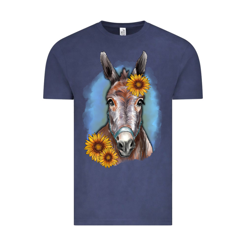 Sunflower Donkey Vintage Tee by RanaPortraitStore | Teevron