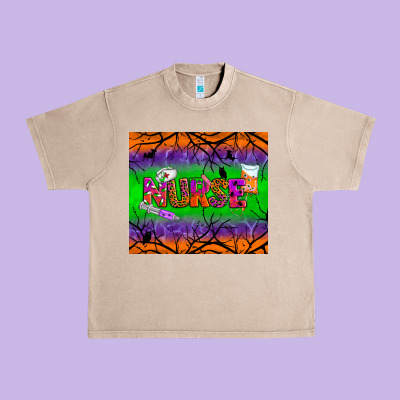 Halloween Nurse Tumbler Urban Heavy Tee Designed By Bundleandbundleshop