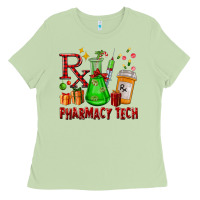 Matcha pharmacy tech christmas Ladies Tee - FaDigitalArtStudio