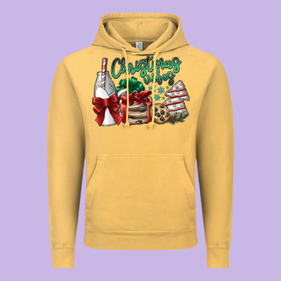 Christmas Vibes Vintage Hoodie Designed By Sublimationcraftshop