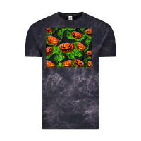 Cloud Black halloween pumpkin mouse pad Vintage Tee - BundleAndBundleShop