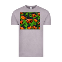 Vintage Zinc halloween pumpkin mouse pad Vintage Tee - BundleAndBundleShop