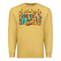 Antique Gold My blood type is pumpkin spice Premium Sweatshirt - RanaPortraitStore