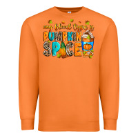 Carrot My blood type is pumpkin spice Premium Sweatshirt - RanaPortraitStore