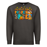 Smoke My blood type is pumpkin spice Premium Sweatshirt - RanaPortraitStore