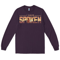 Plum i have spoken Long Sleeve Tee - baoMotion
