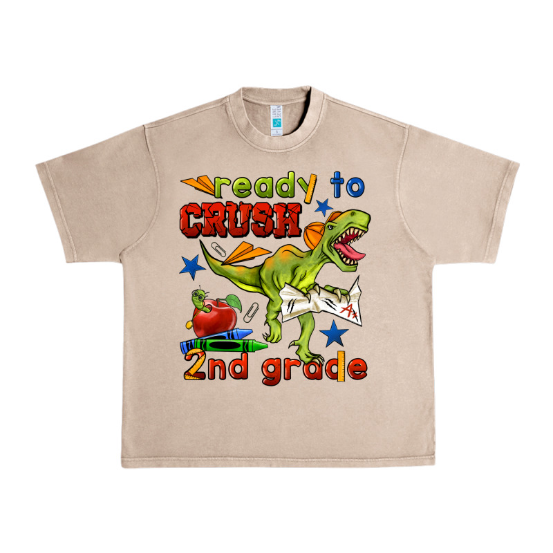 Ready To Crush 2nd Grade Urban Heavy Tee by BundleAndBundleShop | Teevron