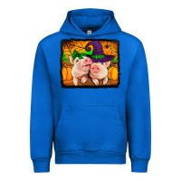 Cobalt halloween pigs Urban Hoodie - Jasminsmagicworld