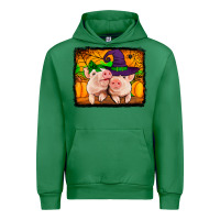 Emerald halloween pigs Urban Hoodie - Jasminsmagicworld