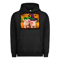 Pigment Black halloween pigs Urban Hoodie - Jasminsmagicworld