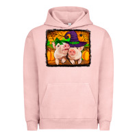 Pigment Salmon halloween pigs Urban Hoodie - Jasminsmagicworld