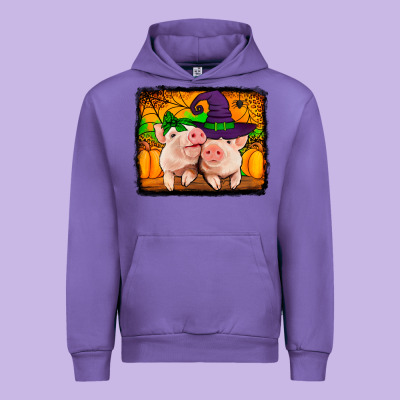 Halloween Pigs Urban Hoodie Designed By Jasminsmagicworld