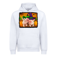 White halloween pigs Urban Hoodie - Jasminsmagicworld