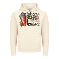Vintage Artic I Run On Coffee And Christmas Cheers Vintage Hoodie - CowhideDigitalArt