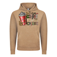 Vintage Coffee I Run On Coffee And Christmas Cheers Vintage Hoodie - CowhideDigitalArt