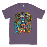 Lavender western wild soul Classic Tee - OliviaCreatesArt