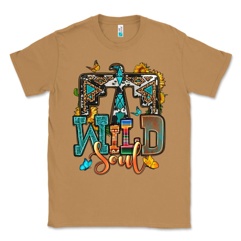Western Wild Soul Classic Tee by OliviaCreatesArt | Teevron