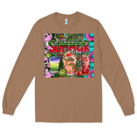 Toasted Coconut summer time Long Sleeve Tee - CowhideDigitalArt