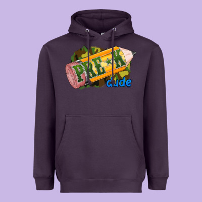 Pre -k Heavyweight Hoodie Designed By Ranaportraitstore