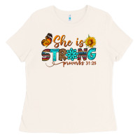 Bone she is strong Ladies Tee - BundleAndBundleShop