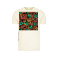 Vintage Arctic fall leaves seamless pattern Vintage Tee - BundleAndBundleShop