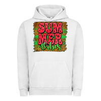 Pigment Lunar Rock summer vibes watermelon leopard background Urban Hoodie - Jasminsmagicworld