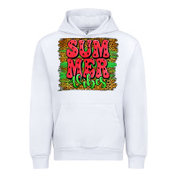 White summer vibes watermelon leopard background Urban Hoodie - Jasminsmagicworld