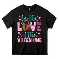 Black for the love of the valentine Heavy Core Tee - OliviaCreatesArt