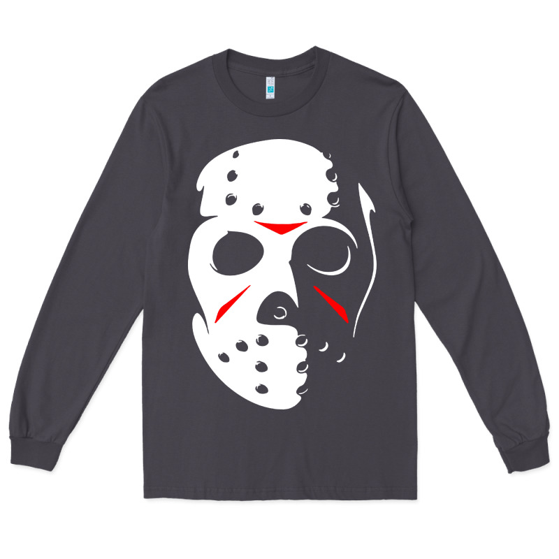 Jason Hockey Mask Halloween Long Sleeve Tee by baoMotion | Teevron