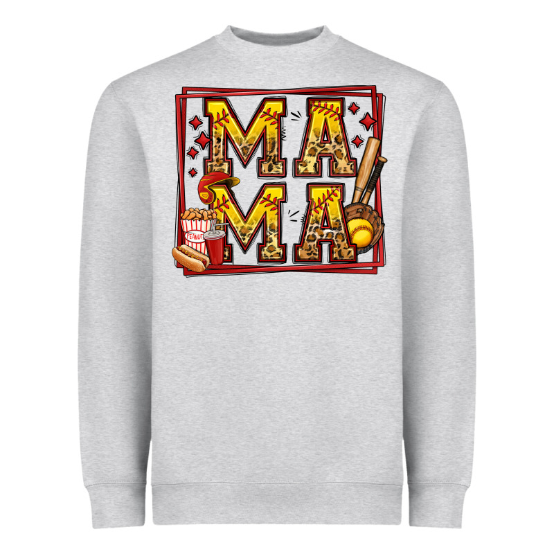 Softball Mama Heavyweight Sweatshirt by Jasminsmagicworld | Teevron