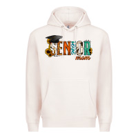 Pale Pink mom of a senior 2021 Premium Hoodie - Jasminsmagicworld