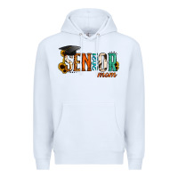 White mom of a senior 2021 Premium Hoodie - Jasminsmagicworld